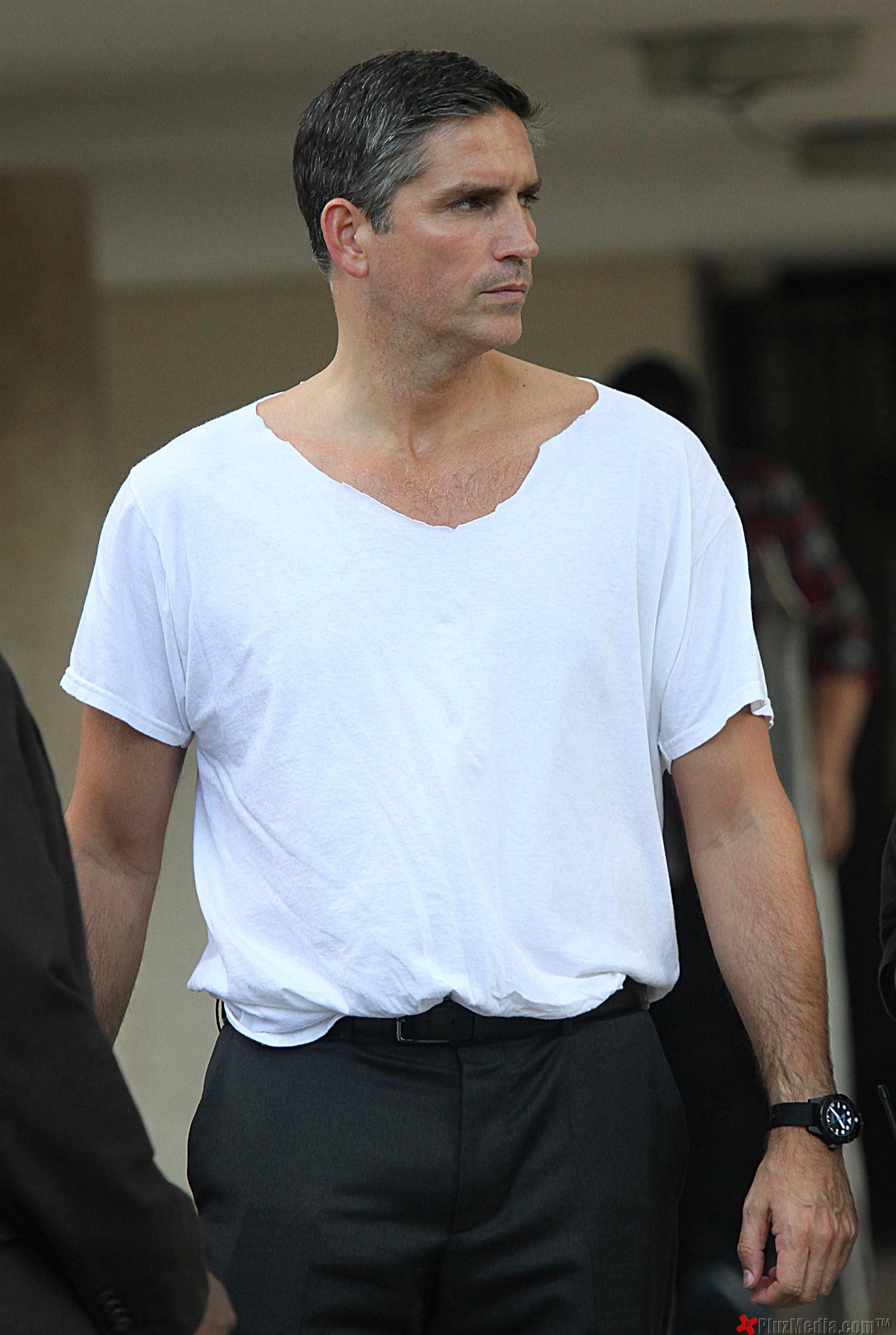 James Caviezel filming on the set of the new TV show 'Person of Interest' | Picture 91825